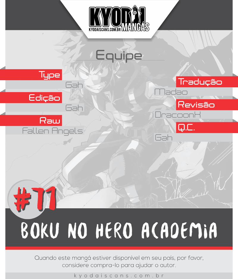 Boku no Hero Academia-Chapter 71